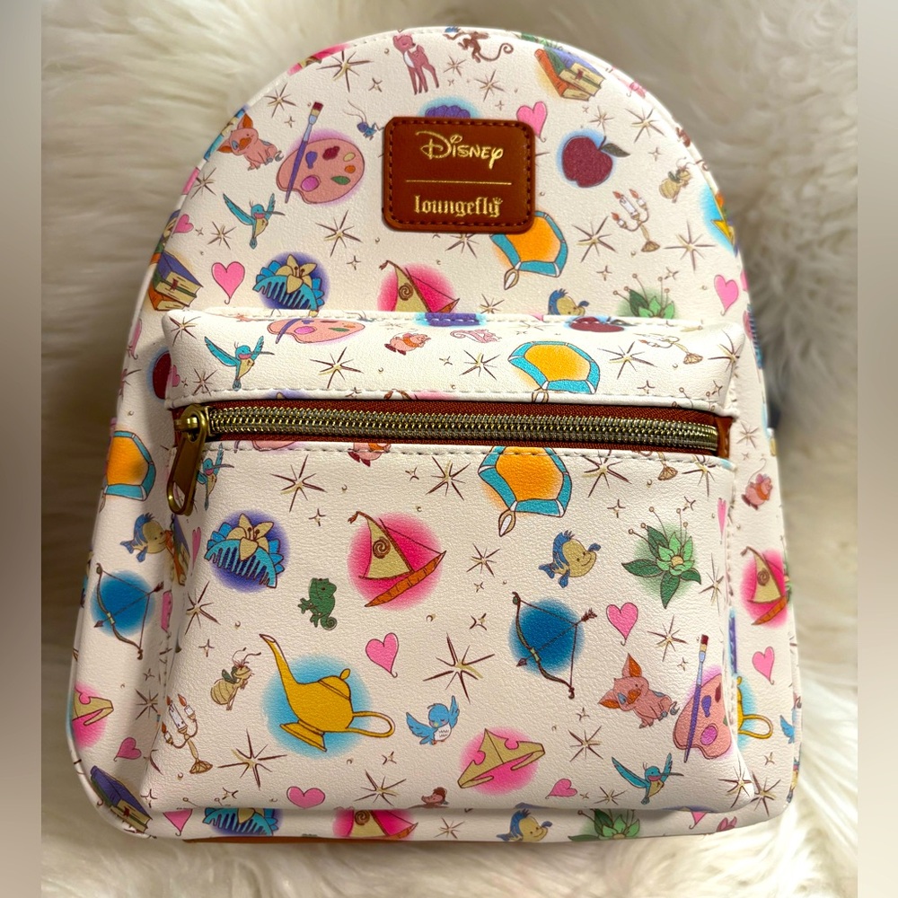 Loungefly Disney Princess Icons & Sidekicks Mini
Backpack NWT - Picture 5 of 16